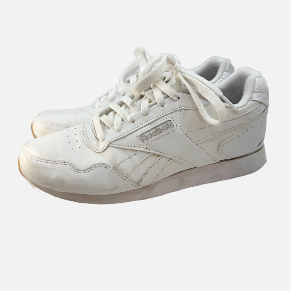 Reebok Royal Glide white classic leather sneakers 8
